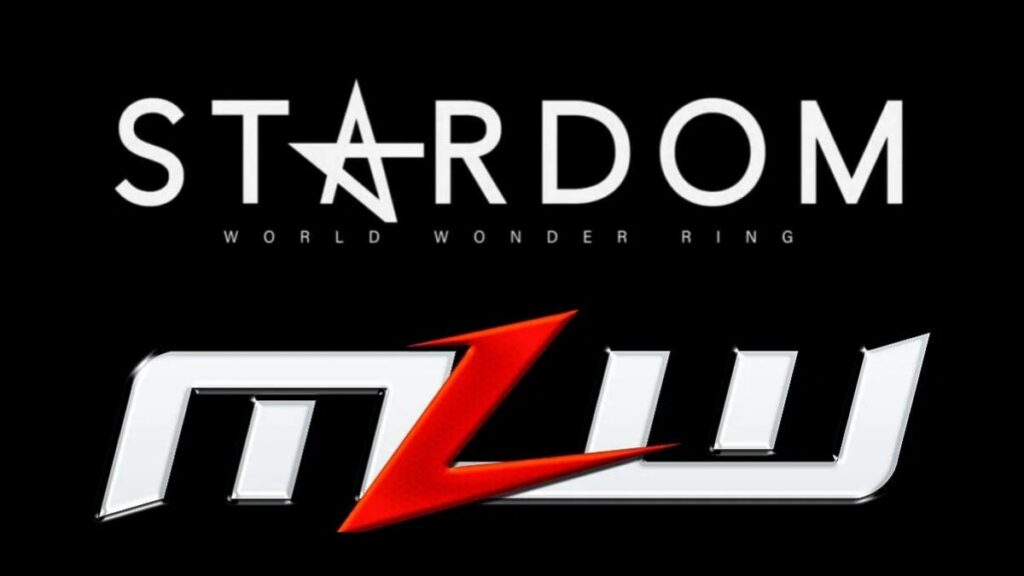 MLW and STARDOM logos