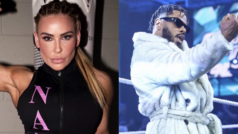 Former WWE star and current AEW/ROH star Tehuti Miles, fka Ashante Thee Adonis & Natalya (Nattie)