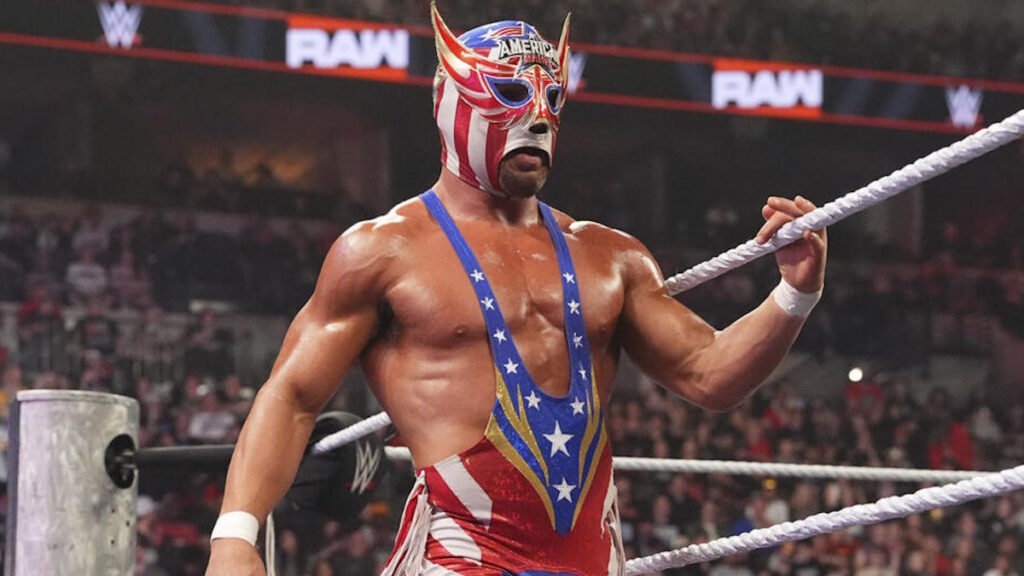 Chad Gable as El Grande Americano on WWE Raw