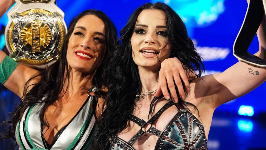 WWE Women's Tag Team Champions Brie Bella and Paige