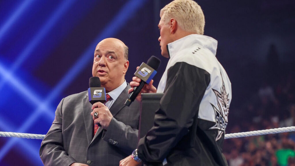 WWE's Paul Heyman and Cody Rhodes