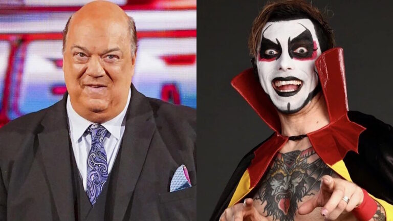 WWE stars Paul Heyman and Danhausen