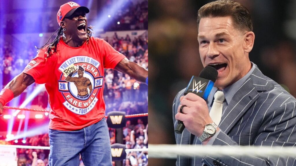 WWE's R-Truth (as Ron Cena) and John Cena