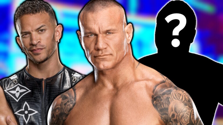WWE stars Randy Orton and Ricky Saints