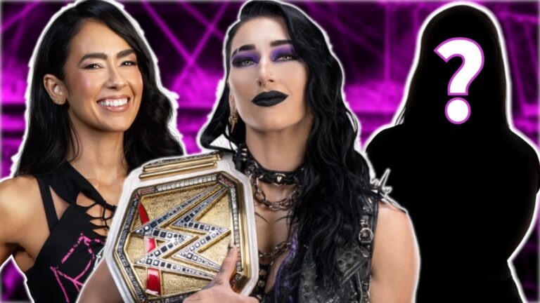 WWE's Rhea Ripley and AJ Lee