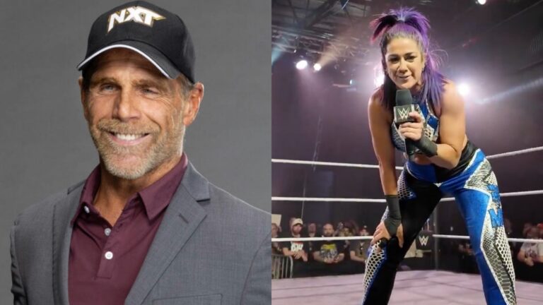 NXT's Shawn Michaels and WWE star Bayley