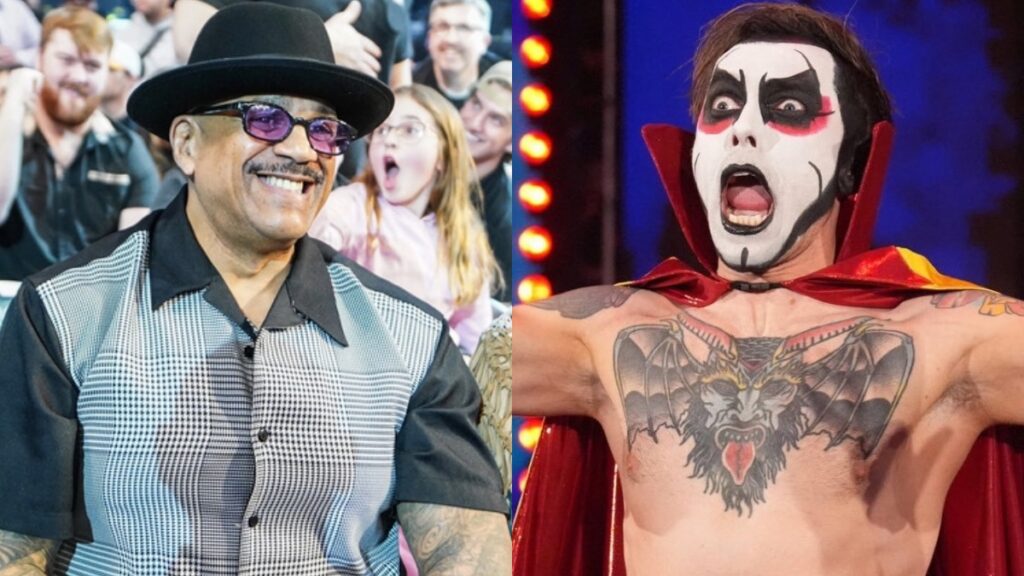 WWE Hall of Famer The Godfather and Danhausen