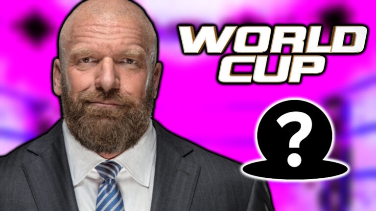WWE CCO Triple H and World Cup logo