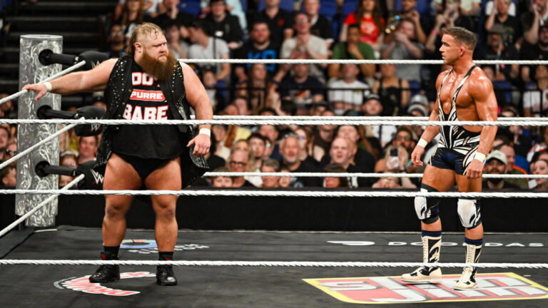 WWE stars Otis and Chad Gable