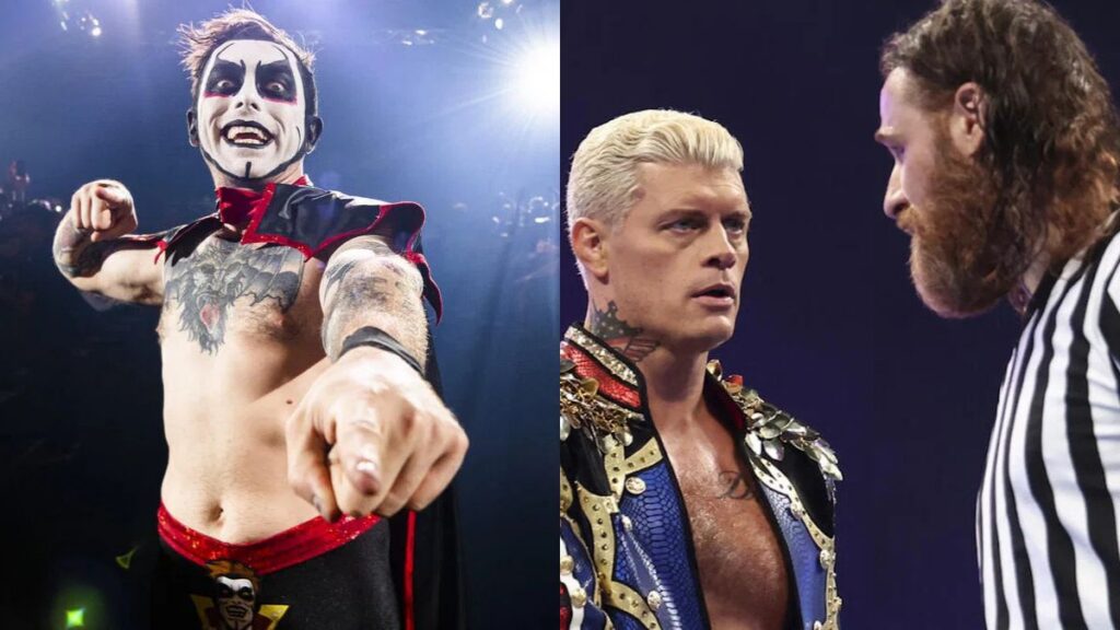 Danhausen Cody Rhodes Sami Zayn WWE