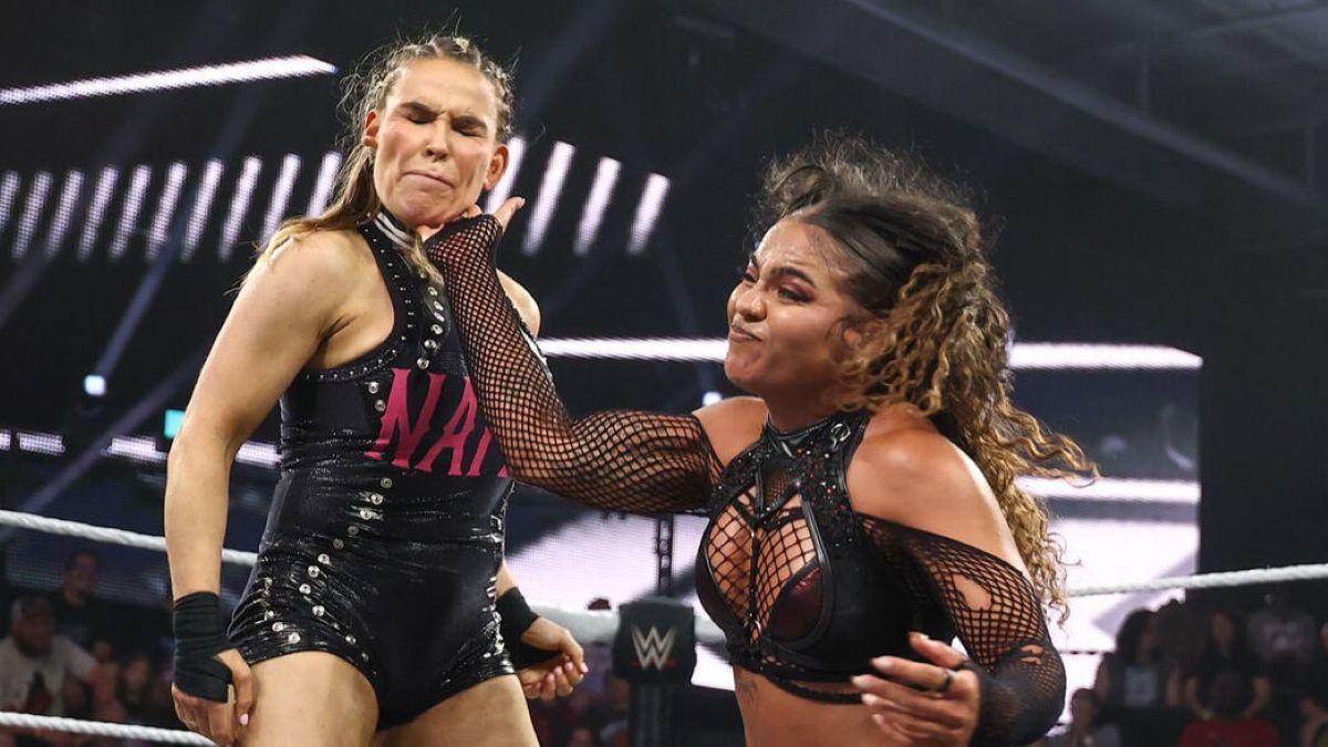 Jaida Parker slaps Nattie on WWE NXT