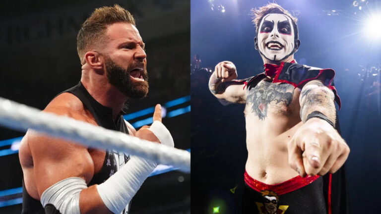 WWE stars Matt Cardona and Danhausen