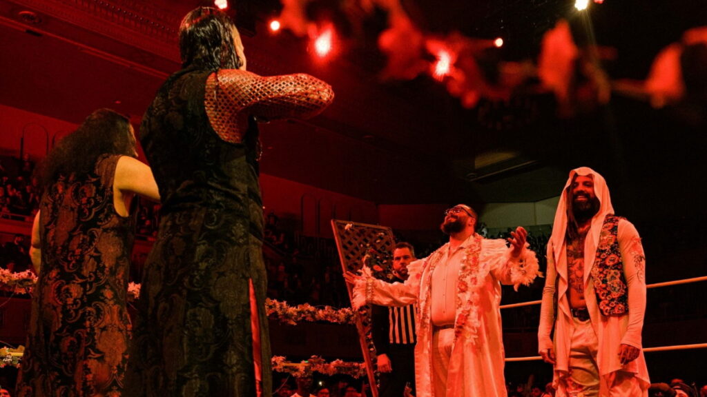 The Hardys and the Righteous facing off in TNA's first 'Wicked Garden' match