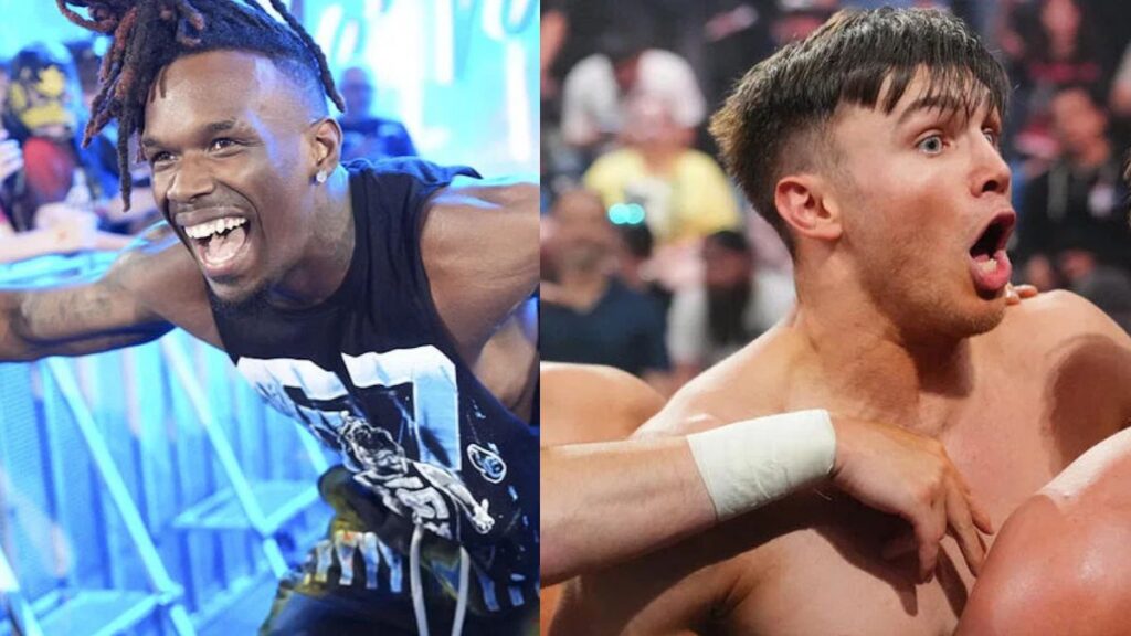 WWE stars Je'Von Evans and Jackson Drake