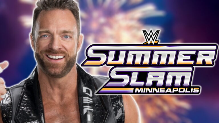 WWE SummerSlam logo and LA Knight