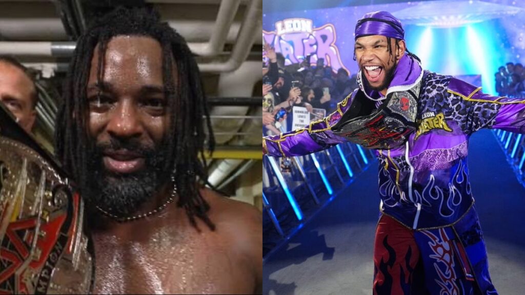 TNA Wrestling's Cedric Alexander and Leon Slater