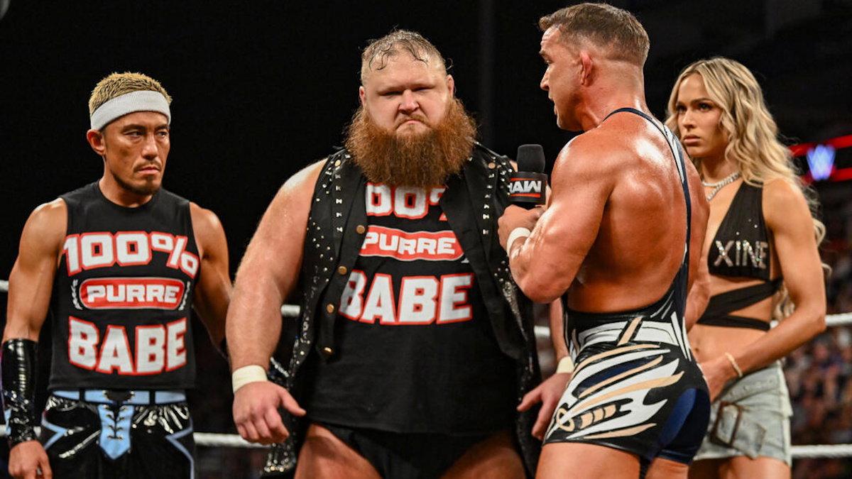 WWE's Chad Gable, Otis, Akira Tozawa and Maxxine Dupri.
