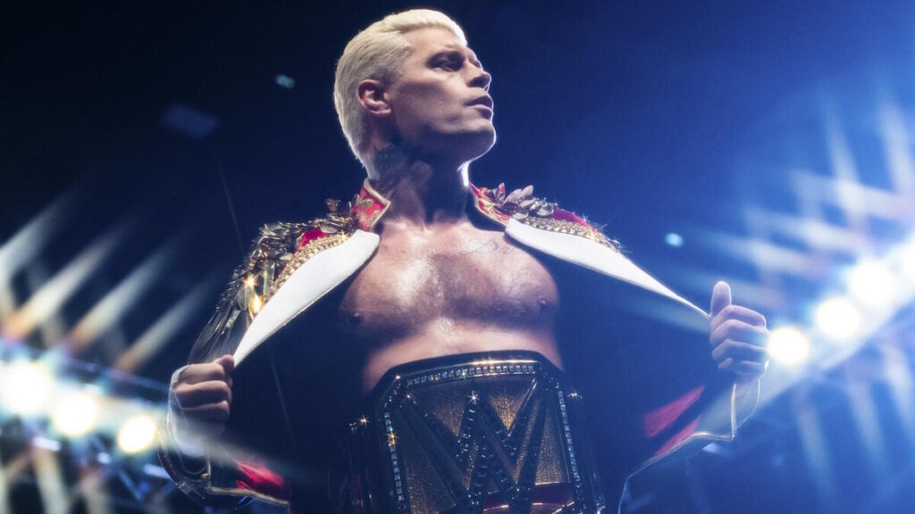 Undisputed WWE Champion Cody Rhodes