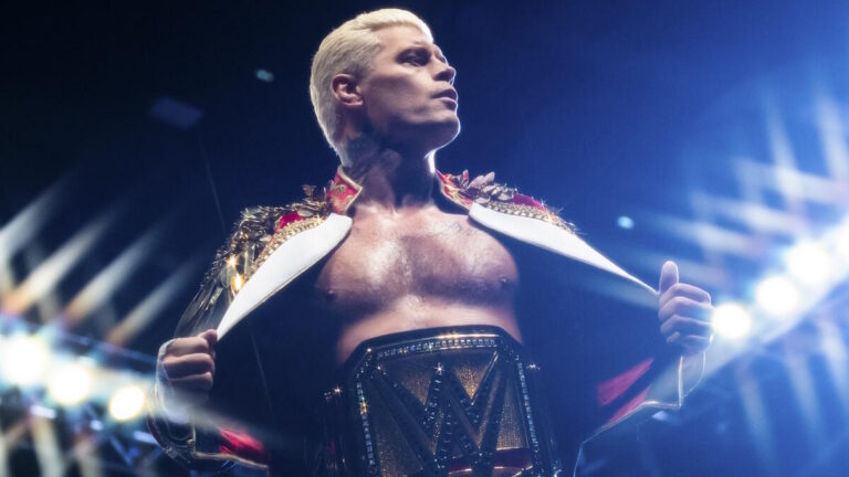 Undisputed WWE Champion Cody Rhodes