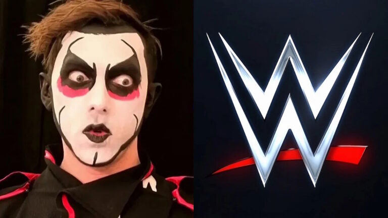 Danhausen and WWE logo