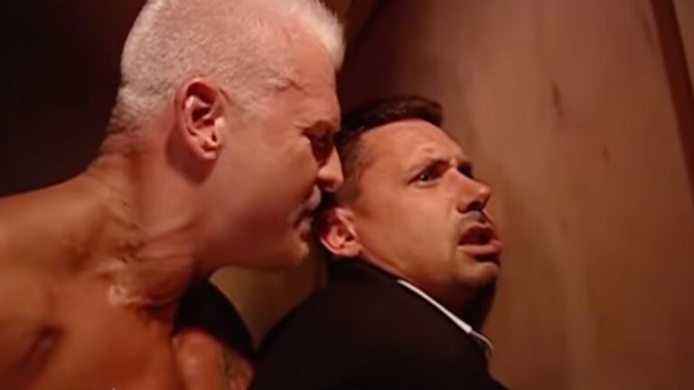 Heidenreich and Michael Cole on WWE SmackDown