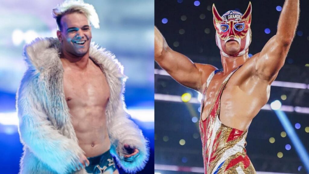 WWE AAA stars Jack Cartwheel and El Grande Americano
