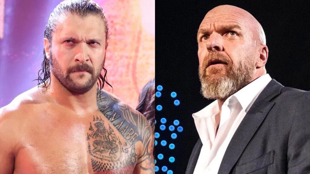 WWE stars Karrion Kross and Triple H