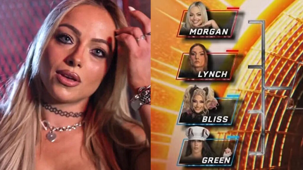 WWE star Liv Morgan Queen of the Ring graphic