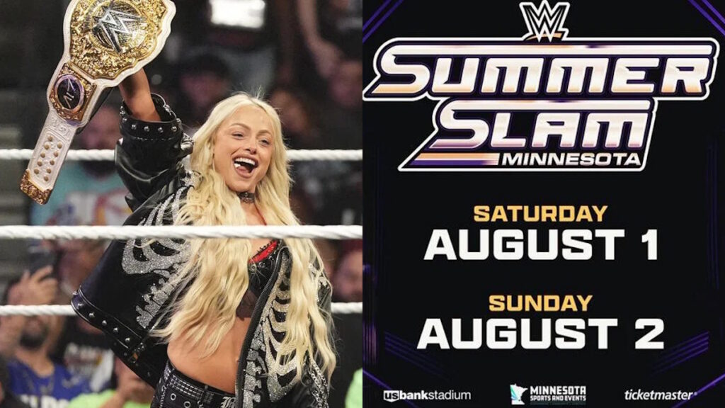 Liv Morgan and WWE SummerSlam 2026 logo