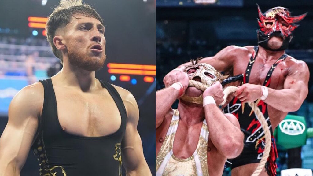 WWE star Pete Dunne and El Grande Americano