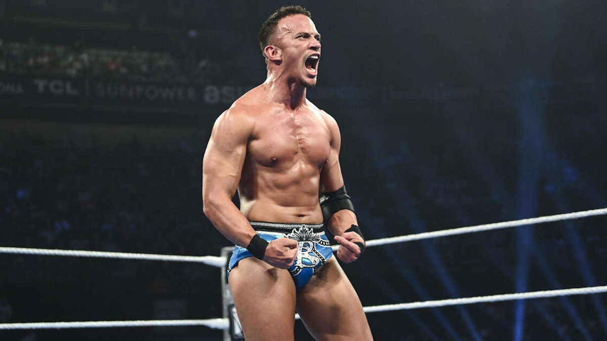 WWE star Ricky Saints