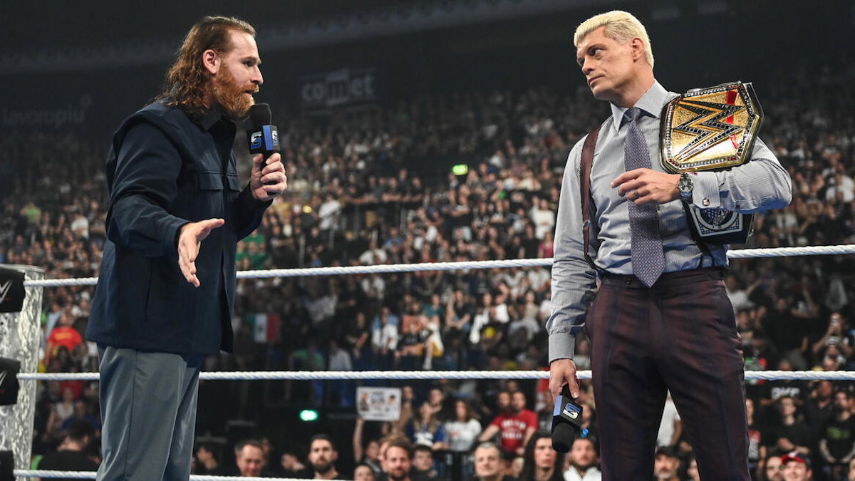 WWE stars Sami Zayn and Cody Rhodes