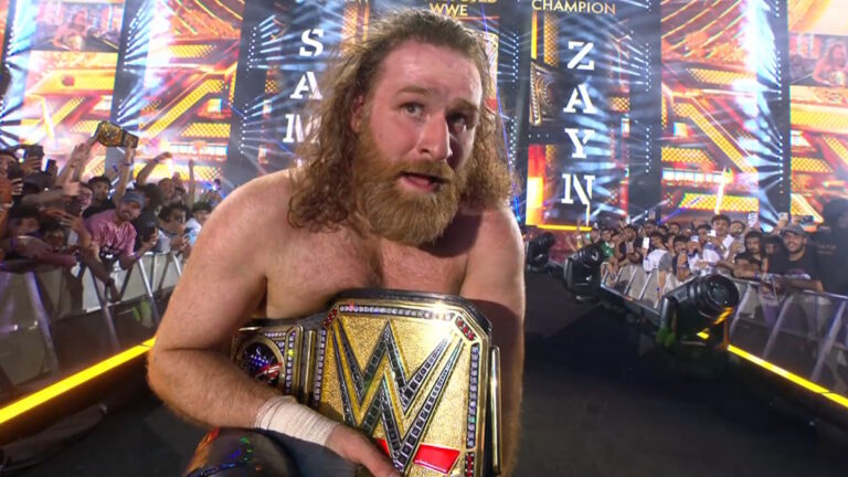 WWE Champion Sami Zayn