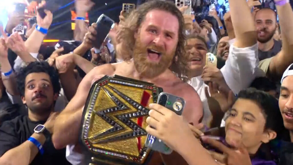 Undisputed WWE Champion Sami Zayn