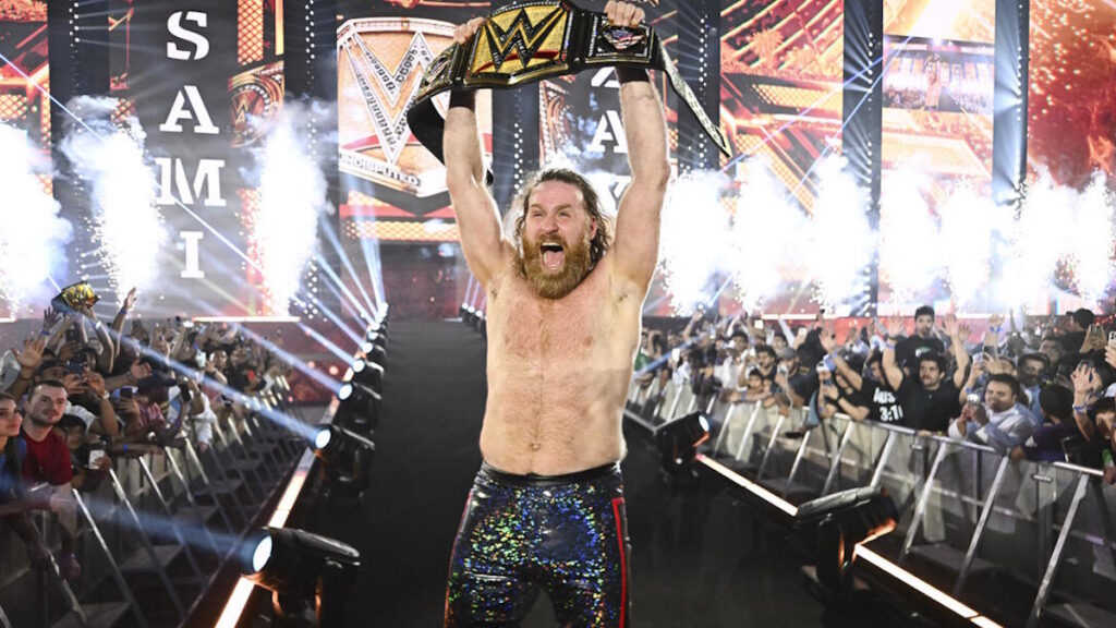 Undisputed WWE Champion Sami Zayn