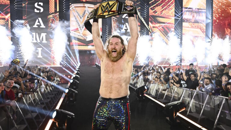 Undisputed WWE Champion Sami Zayn