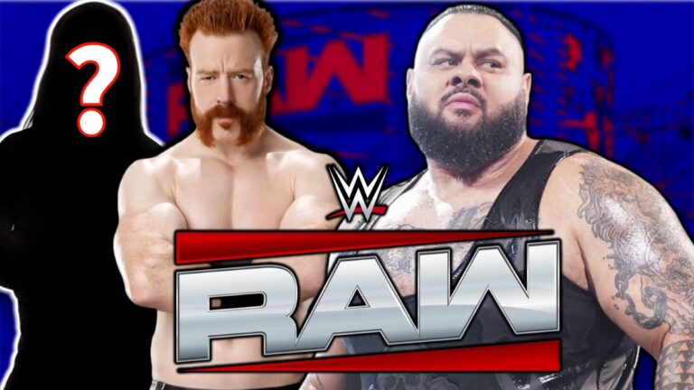 WWE Raw logo with Sheamus & Bronson Reed