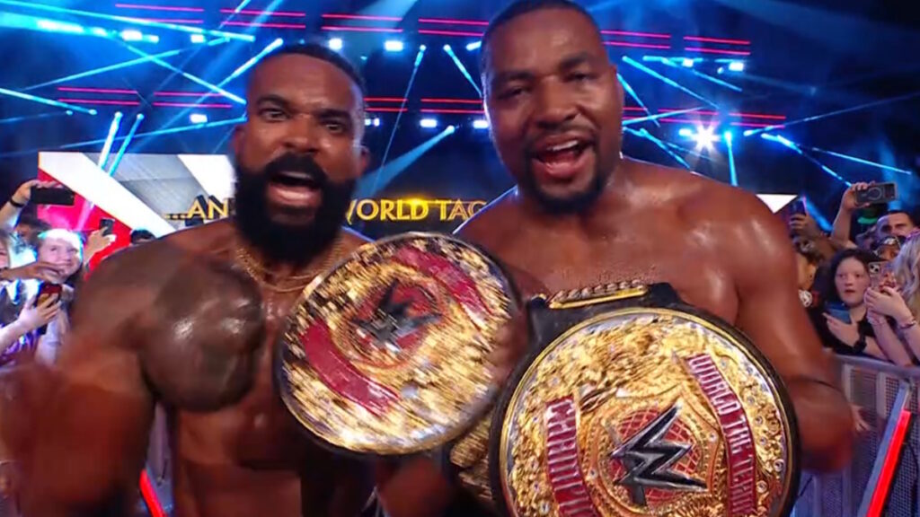 WWE World Tag Team Champions the Street Profits