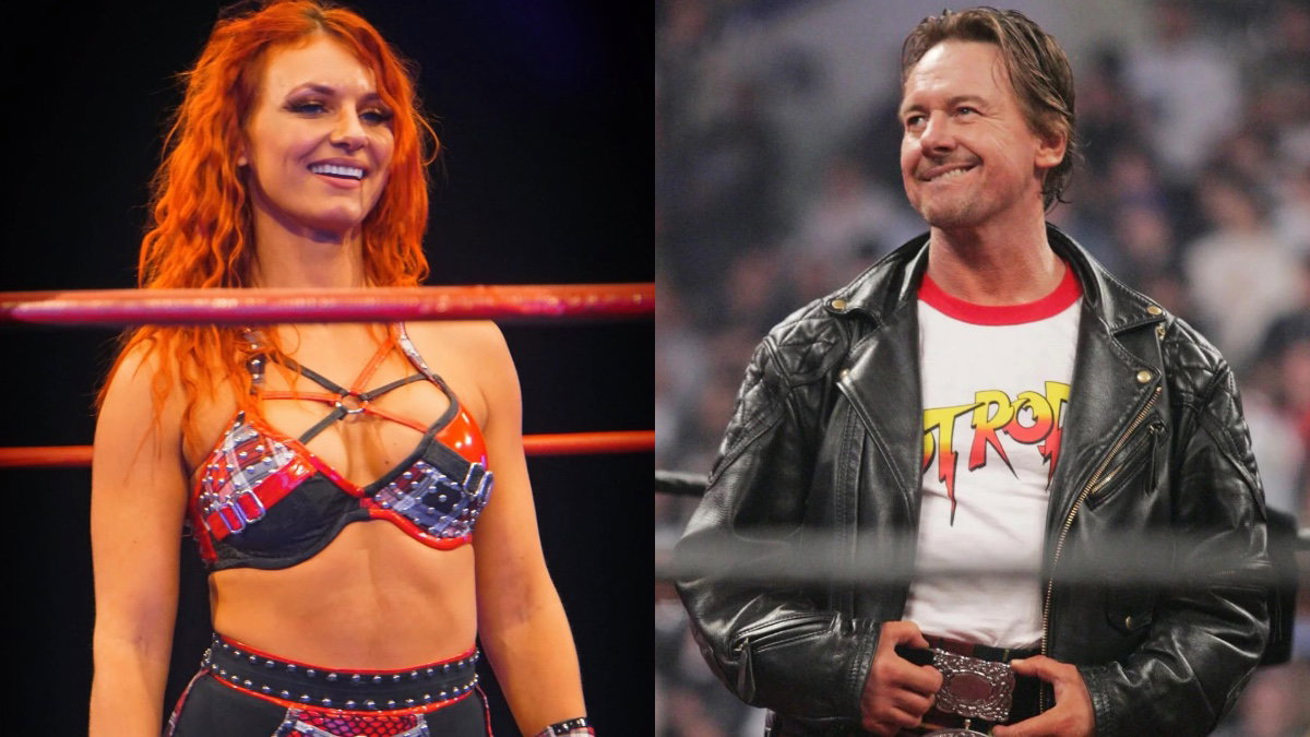WWE Hall of Famer Roddy Piper with Teal Piper