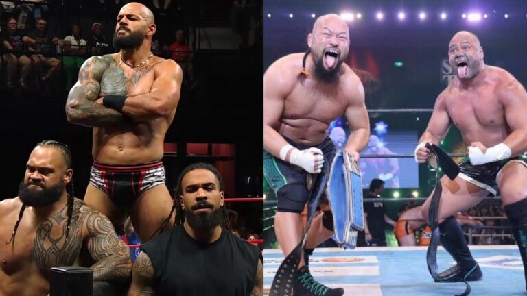 The Deman, Ricochet, Toa Liona, Bishop Kaun, next to Unted Empire, Great-O-Khan & HENARE