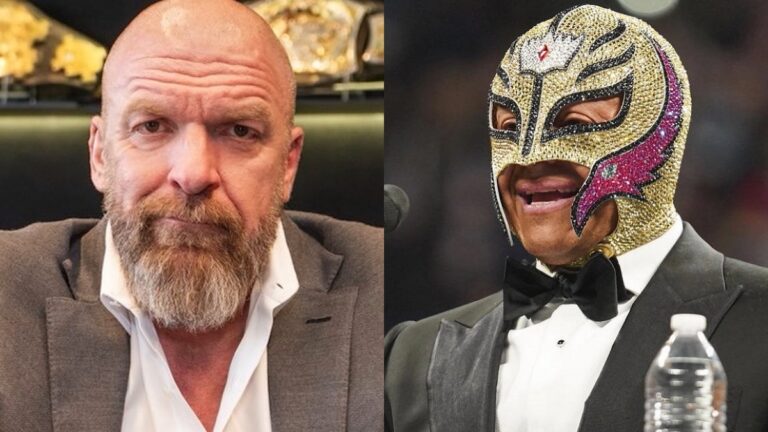 WWE's Triple H and Rey Mysterio