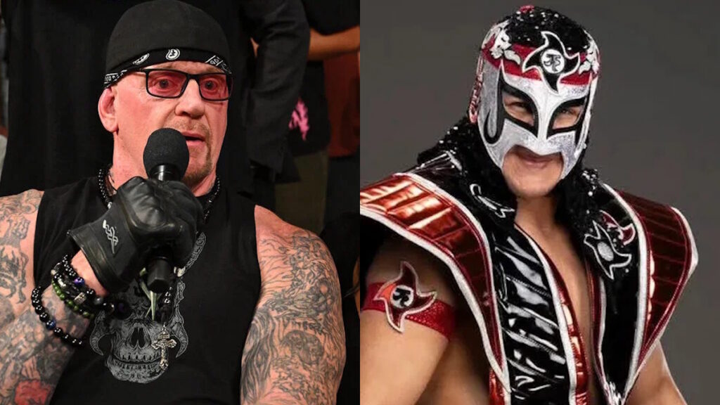 WWE Hall of Famer The Undertaker and AAA star Octagon Jr