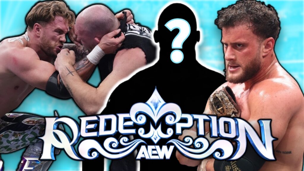 AEW Redemption 2026 logo with Will Ospreay, Jon Moxley and Will Ospreay