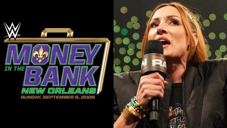WWE Money In The Bank logo with Becky Lynch