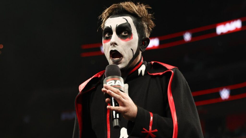 Danhausen on the mic. WWE Raw