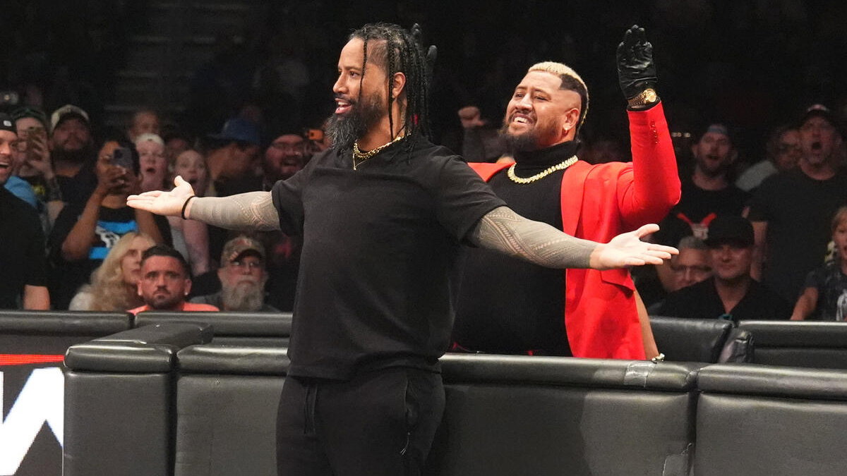 WWE stars Jimmy Uso and Solo Sikoa
