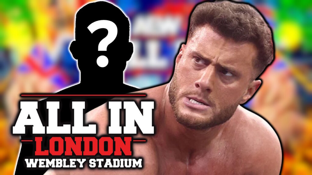 MJF and AEW All In London logo