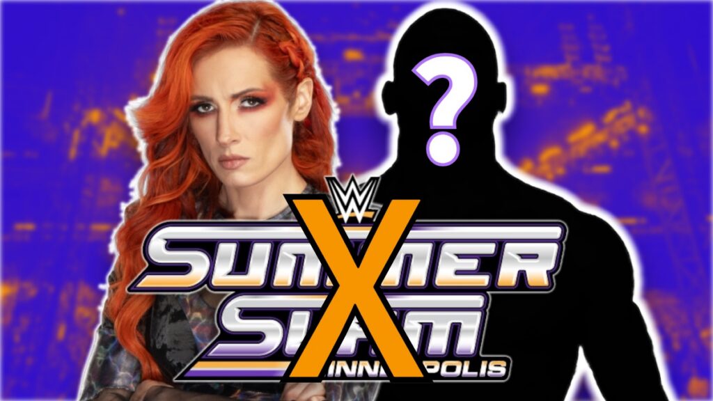WWE SummerSlam 2026 logo with Becky Lynch