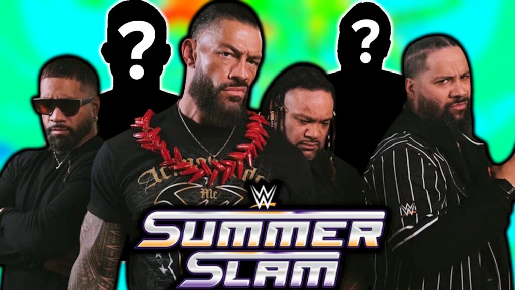 WWE SummerSlam logo and The Bloodline