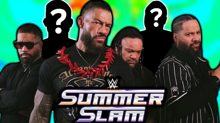 WWE SummerSlam logo and The Bloodline